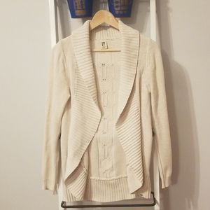 Cream knit sweater